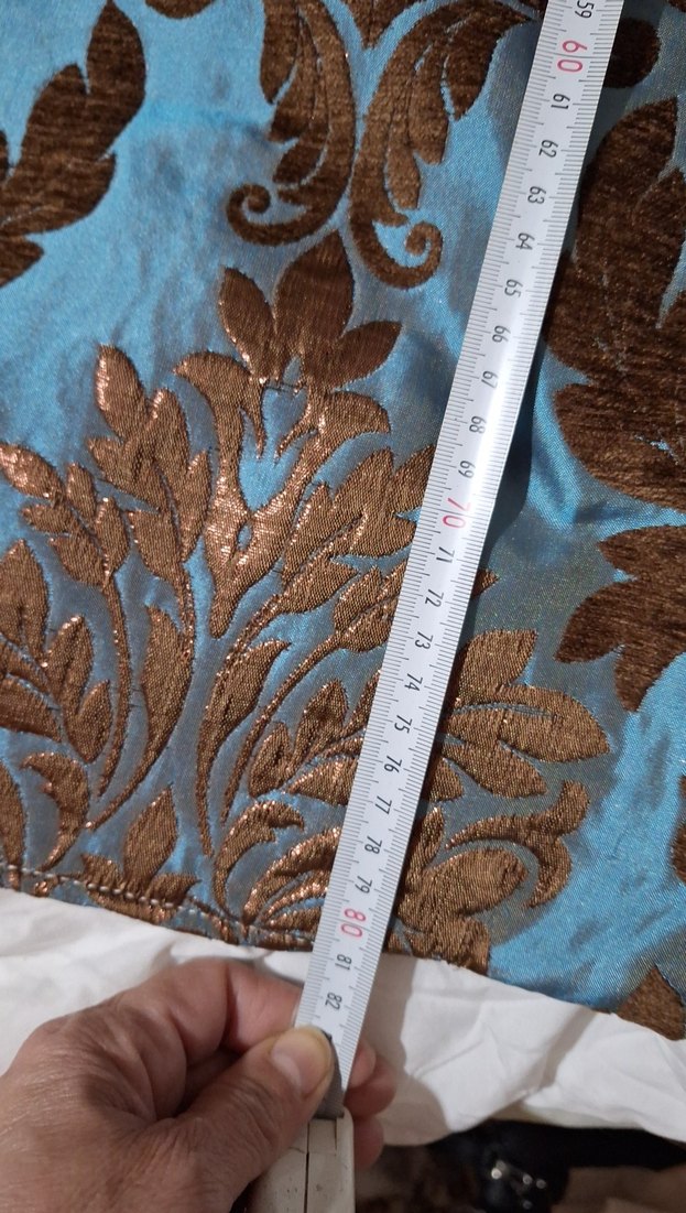 Parlak Kahverengi Desenli Minder Kılıfı - Görsel 5