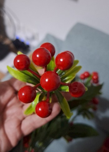 72 adet kokinalı 8 dallı yılbaşı çiçeği - Görsel 4