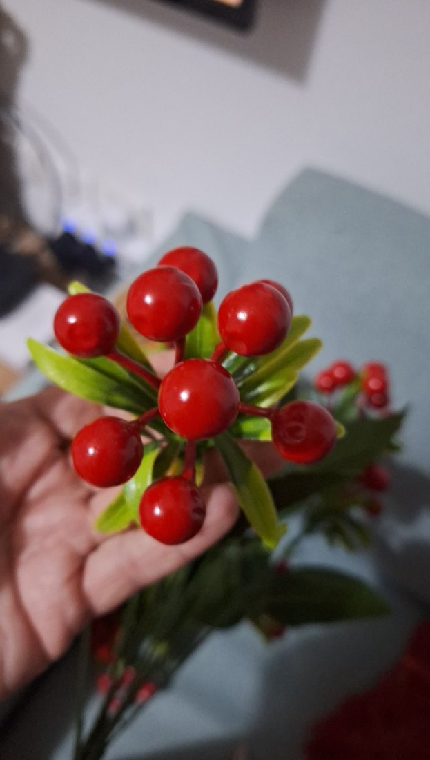 72 adet kokinalı 8 dallı yılbaşı çiçeği - Görsel 4