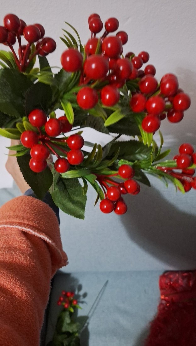 72 adet kokinalı 8 dallı yılbaşı çiçeği - Görsel 2