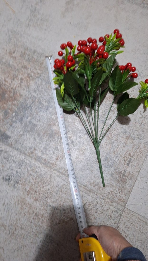 72 adet kokinalı 8 dallı yılbaşı çiçeği - Görsel 5