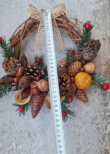 Renkli Kahverengi Doğal Kapı Çelengi - Görsel 5