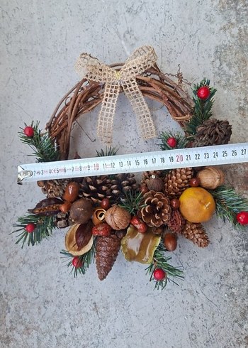 Renkli Kahverengi Doğal Kapı Çelengi - Görsel 6