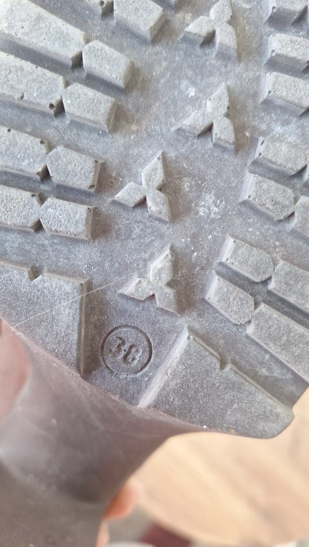 Kahverengi Deri Platform Topuklu Kadın Bot - Görsel 4