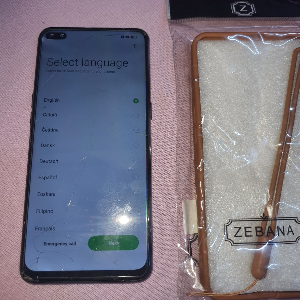 Bej OPPO Reno4 Lite Android Telefon - Görsel 3