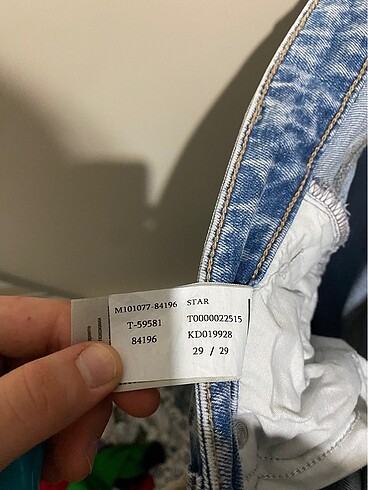 29 Beden mavi Renk Kadın pantolon
