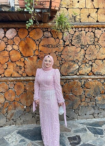 Abiye Tesettür abiye şal dahil