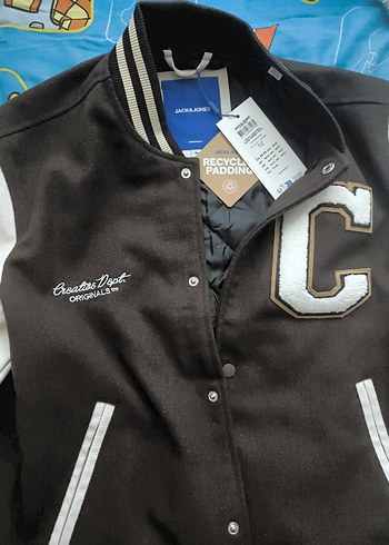 Jack JONES Bomber Ceket-Mont - Görsel 2