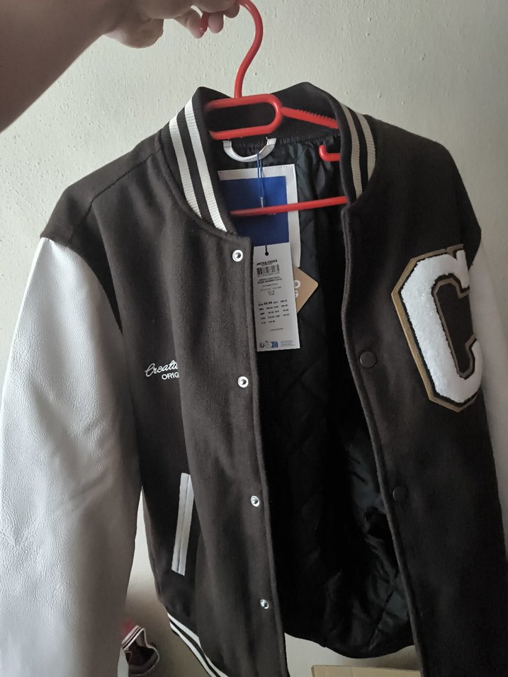 Jack JONES Bomber Ceket-Mont - Görsel 4