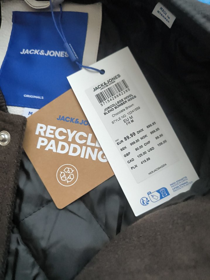 Jack JONES Bomber Ceket-Mont - Görsel 3