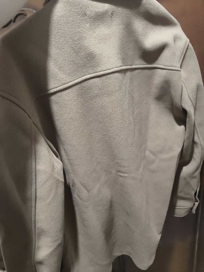 DeFacto Relax Fit Polo Yaka Yün Görünümlü Gömlek Ceket - Görsel 2