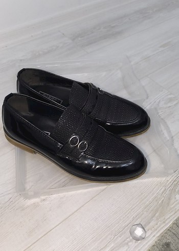 Erkek Klasik Siyah Tokalı Ayakkabı - Görsel 2