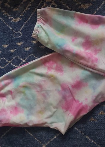 Pembe Batik Desenli Esofman Takım - Görsel 4