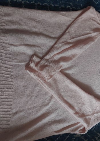 Beyaz Bohem Kadın Triko Bluz - Görsel 3