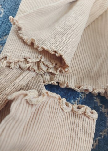 Bej Kadın Skinny Pantolon - Görsel 5