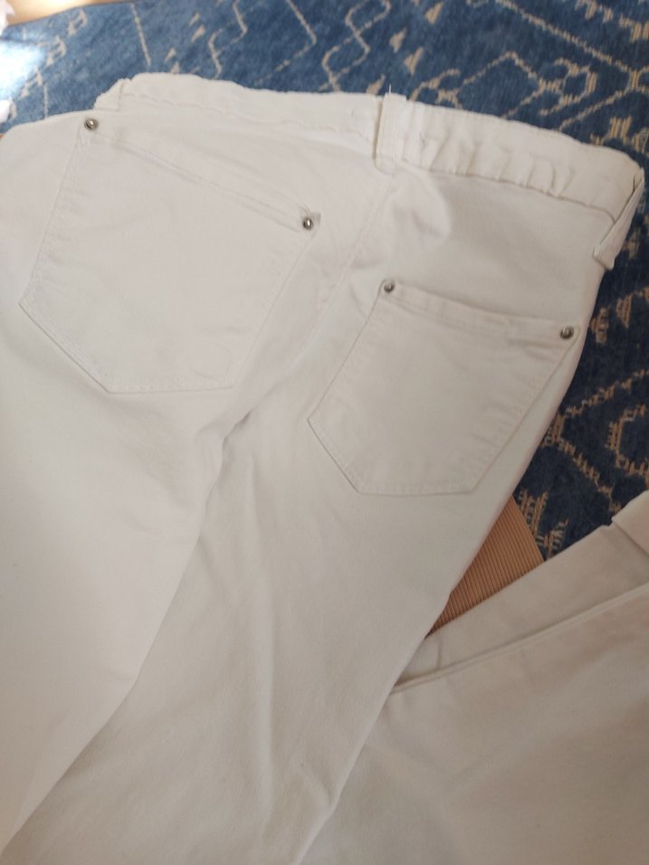 Bej Kadın Skinny Pantolon - Görsel 4