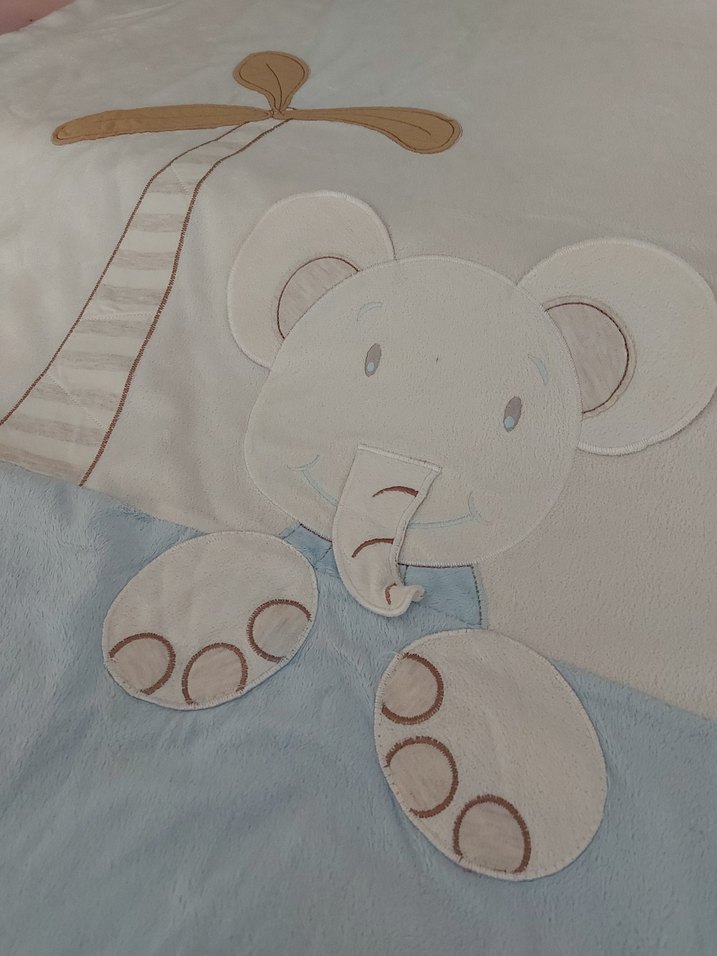 Erkek Bebek Kundak Battaniye - Görsel 2