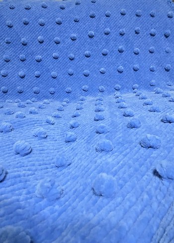 Mavi Kadife  Çocuk Battaniyesi - Görsel 6