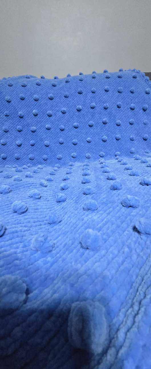 Mavi Kadife  Çocuk Battaniyesi - Görsel 2