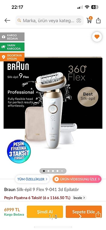 Braun silk epil 9 flex