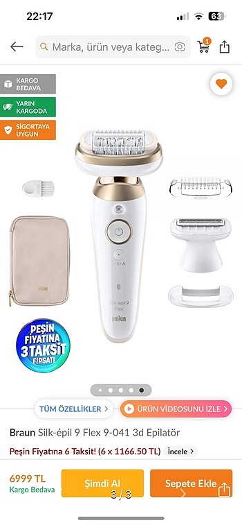 Braun Braun silk epil 9 flex