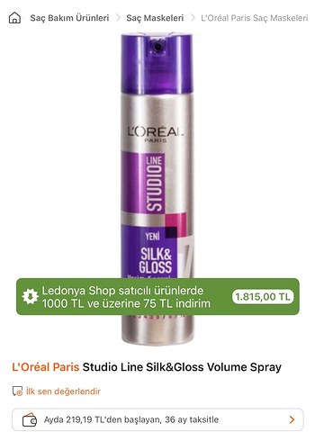 L'Oréal Paris Studio Saç Spreyleri - Görsel 5