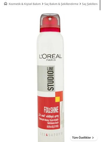 L'Oréal Paris Studio Saç Spreyleri - Görsel 6