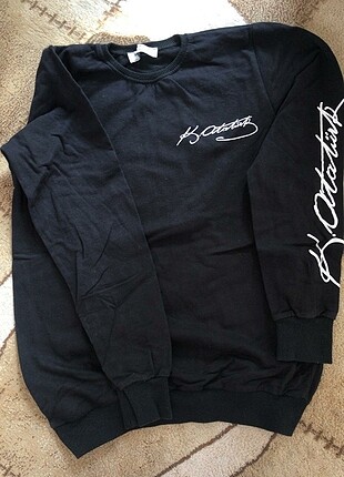 Siyah sweatshirr