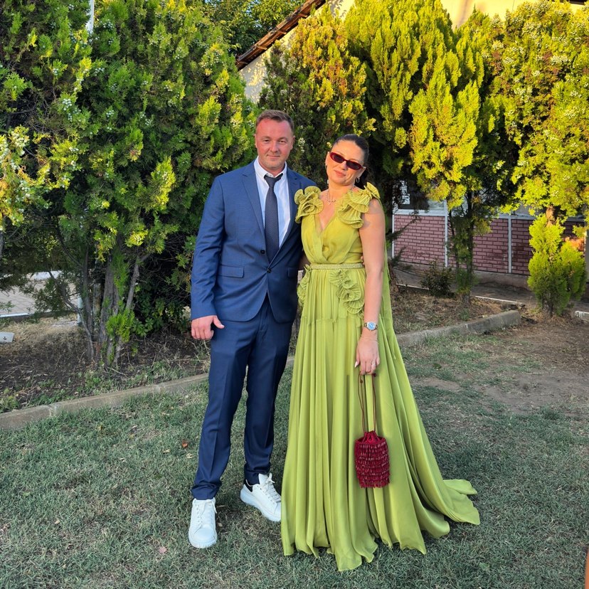 Bohem V Yaka Salaş Uzun Kadın Elbise - Görsel 3