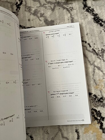 ayt test kitabı - Görsel 3