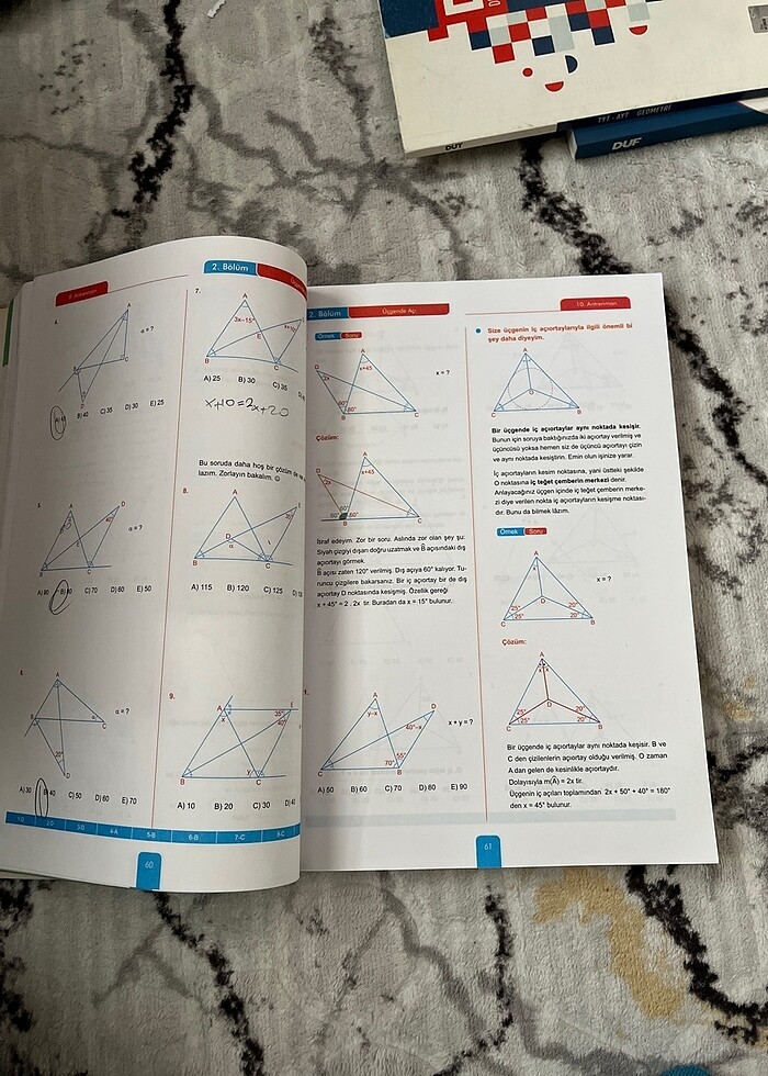 geometri test kitabı - Görsel 2