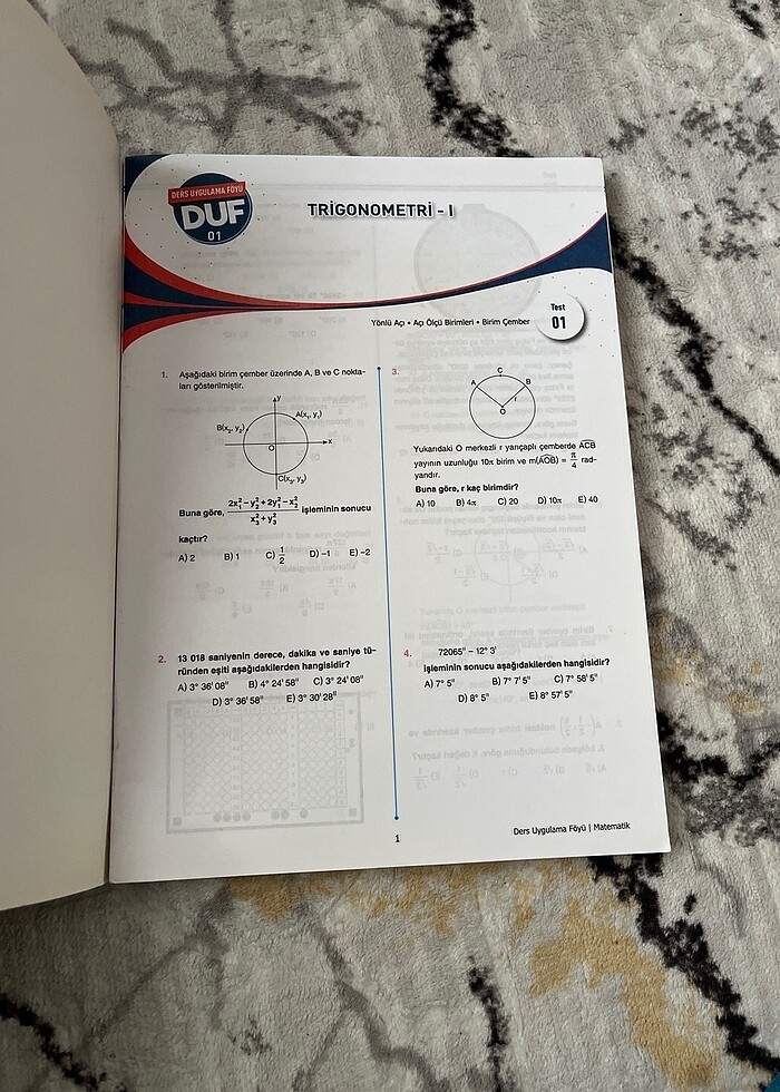 ayt matematik test kitabı - Görsel 2
