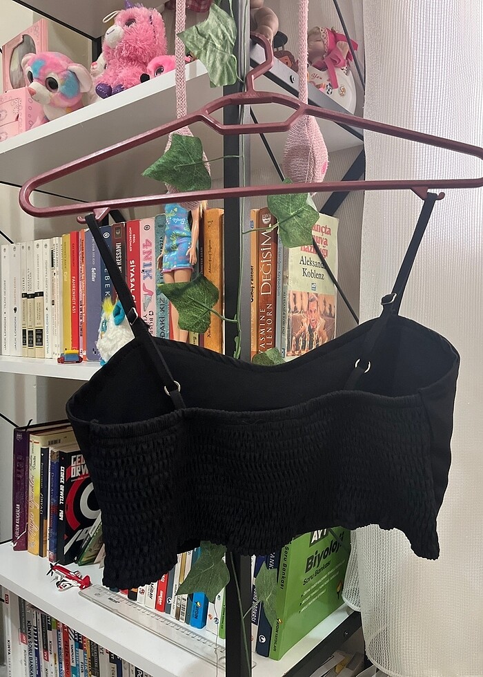 trendyol sıyah crop - Görsel 2