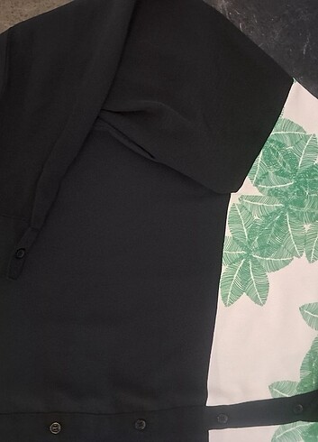 Desenli Twist Gömlek - Görsel 7