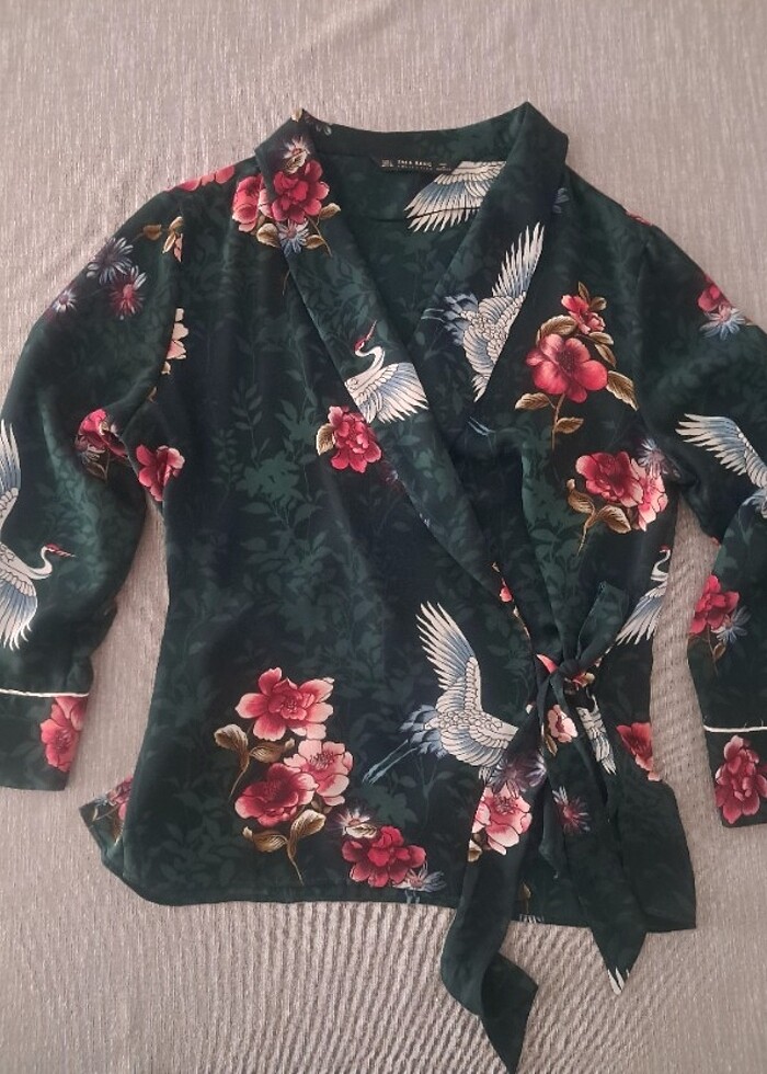 Zara Kruvaze Gömlek - Görsel 4