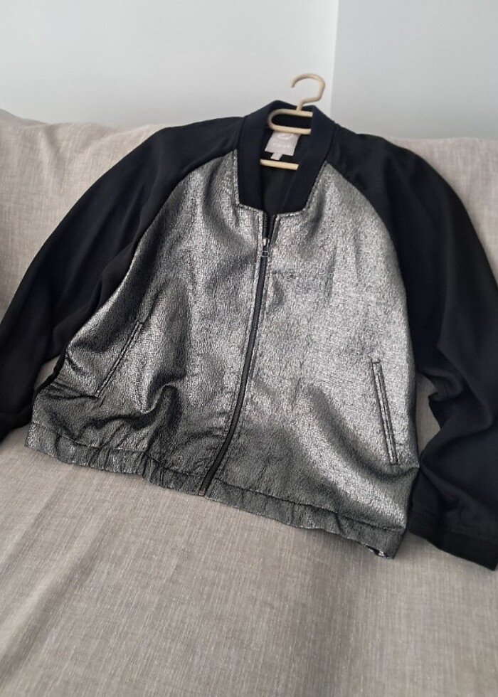 Twist Bomber ceket. - Görsel 4