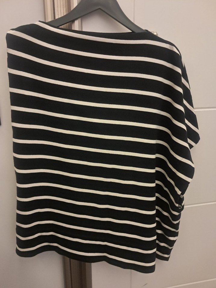 Asimetrik Zara Bluz - Görsel 2