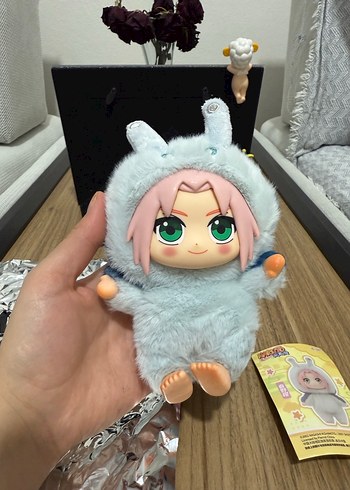Beden Renk Naruto Gri Peluş Oyuncak Bebek