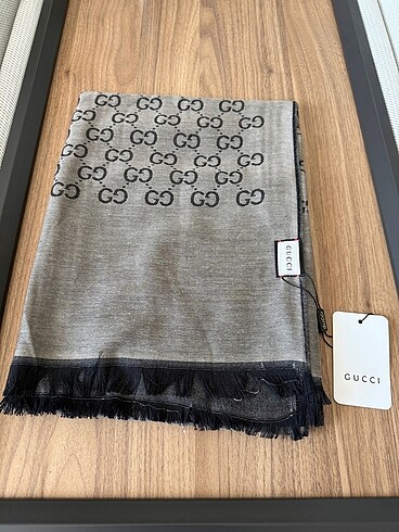 Beden gri Renk Gucci şal