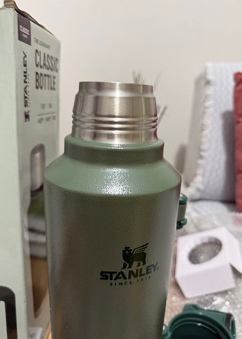 Stanley Klasik Haki Termos 1.9L - Görsel 7