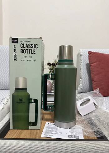 Stanley Klasik Haki Termos 1.9L - Görsel 3