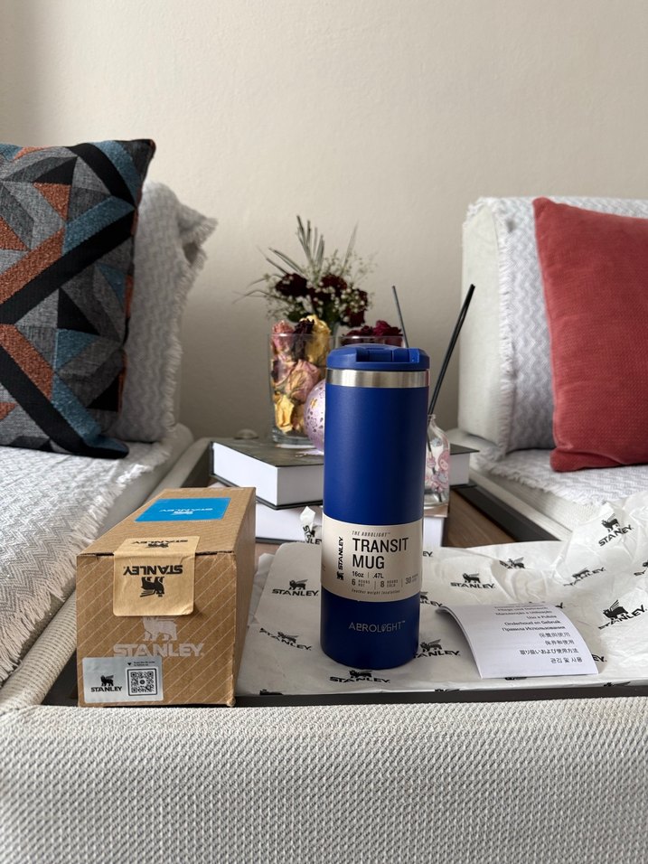 Stanley orjinal Mavi Termos - Görsel 4