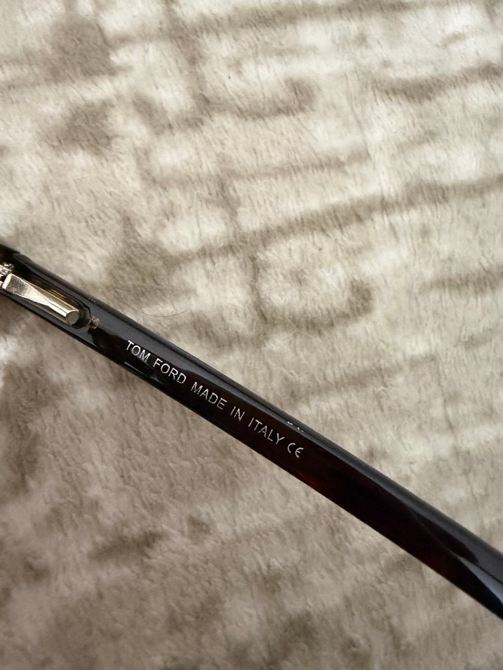 Tom Ford optik çerçeve Kahverengi Kemer Detaylı Kadın Gözlüğü - Görsel 4