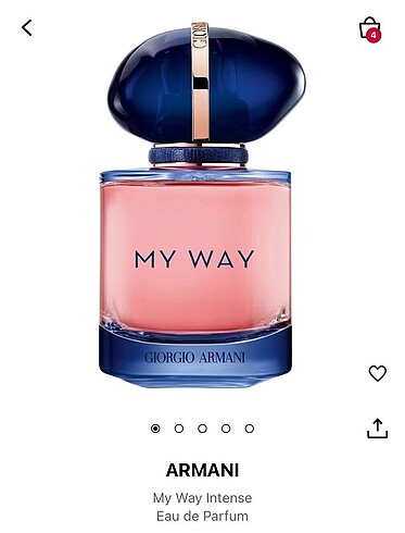 MY WAY armani parfüm