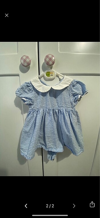 Benetton KIZ BEBEK ELBİSE