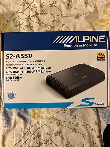 Alpine S2-A55V amfi