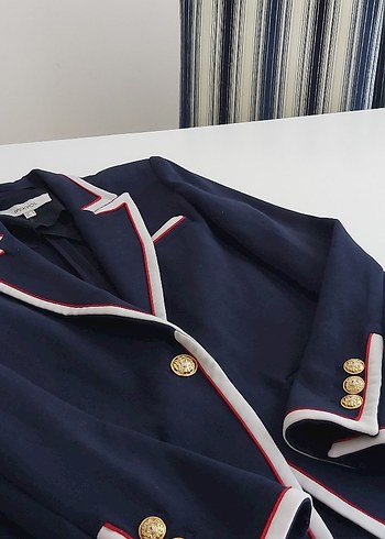 ipekyol Düğmeli Lacivert Kadın Blazer Ceket
