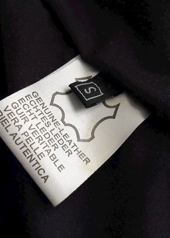 Siyah Kemerli Kadın Deri Ceket - Görsel 7