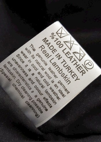 Siyah Kemerli Kadın Deri Ceket - Görsel 8