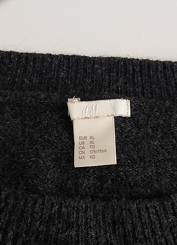 H&M Beden XL Detaylar Açıklama Kısmında 